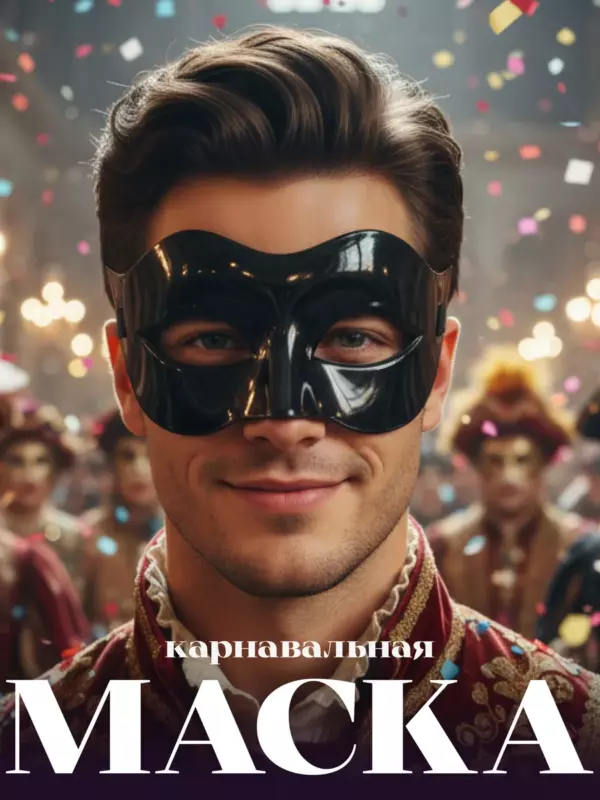 Карнавальная маска черная 18×8 см – маска для маскарада из мягкого пластика